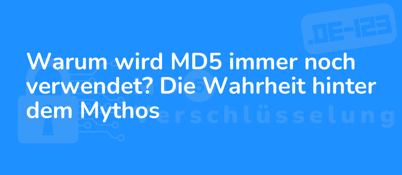 detailed image of a computer symbolizing the md5 algorithm with a mix of red and blue hues representing the truth and myth behind its continued usage