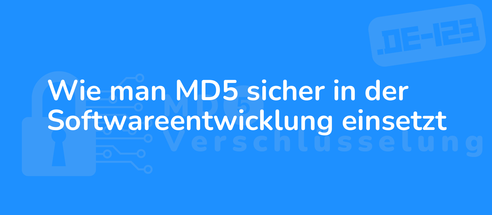 secure software development illustration of a shielded padlock protecting code symbolizing md5 encryption with a professional developer working on a computer 8k resolution